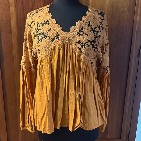 Free People Tops - Free People Lina Lace Top